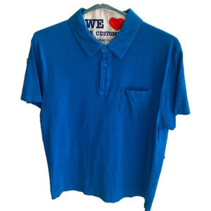 🌿Old Navy men’s Short-Sleeved Polo Rugby, size L, Royal Blue🌿